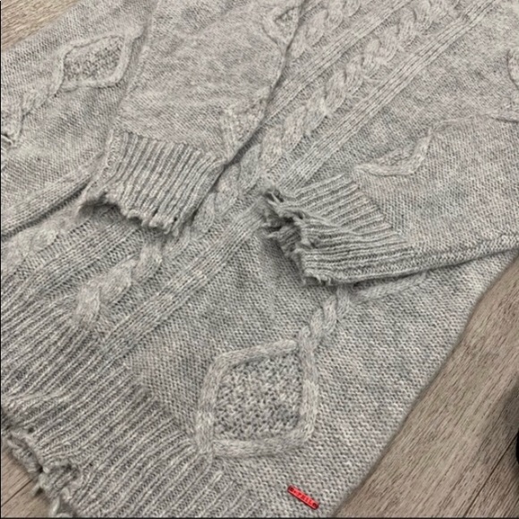 n: Philanthropy Distressed Sweater Dress - Picture 4 of 5